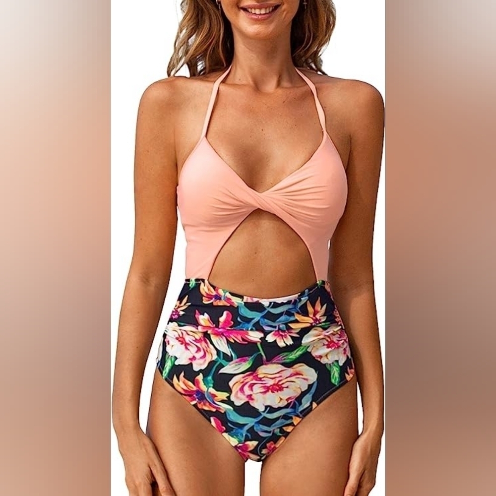 NWT large cupshe one piece swimsuit - Picture 1 of 4